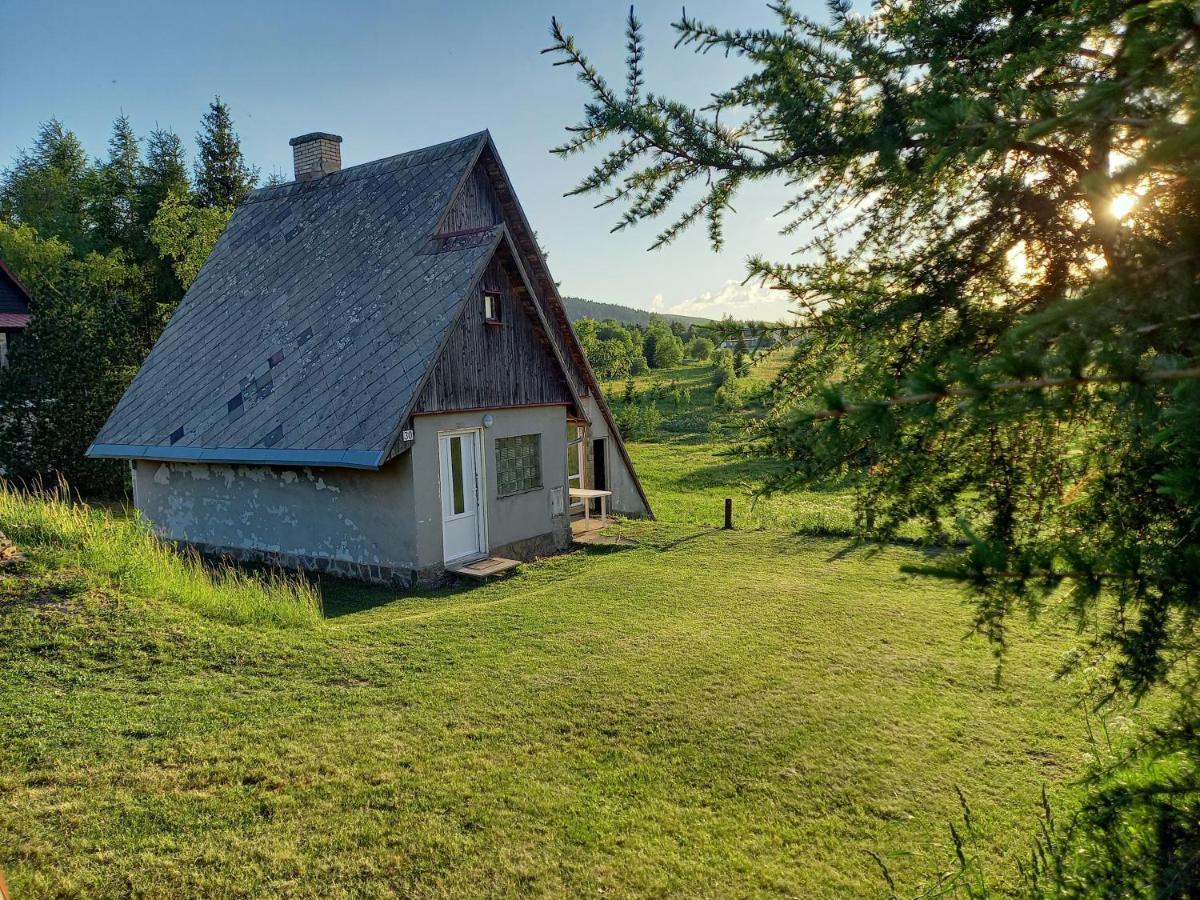 Вилла Chaloupka Na Vrsku Лоучна-под-Клиновцем Экстерьер фото